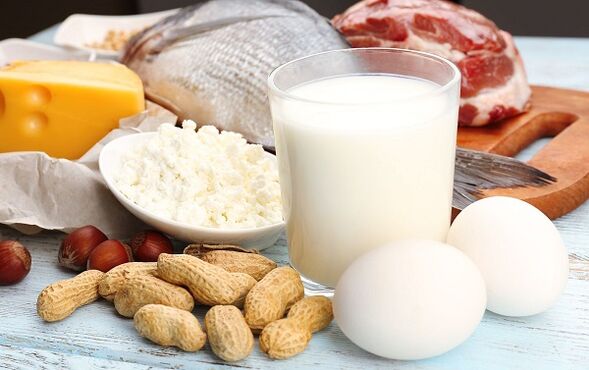 živila za beljakovinsko prehrano