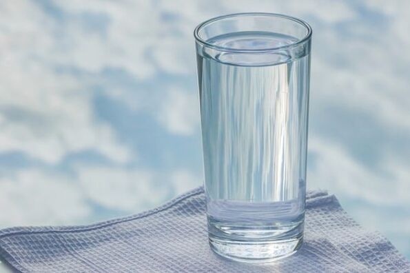 kozarec vode za leno prehrano